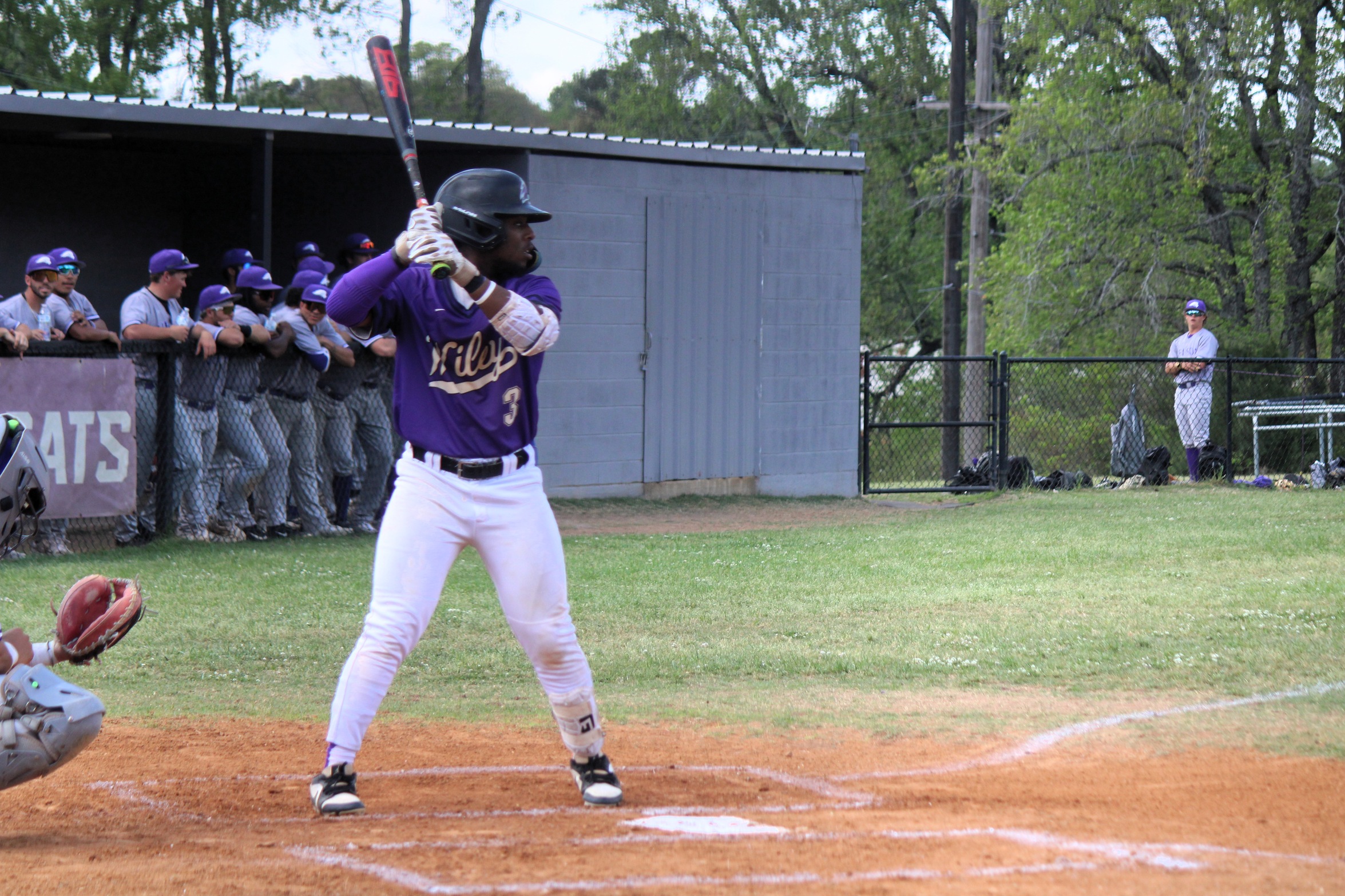Trey Clark drove in three runs in the first two games.