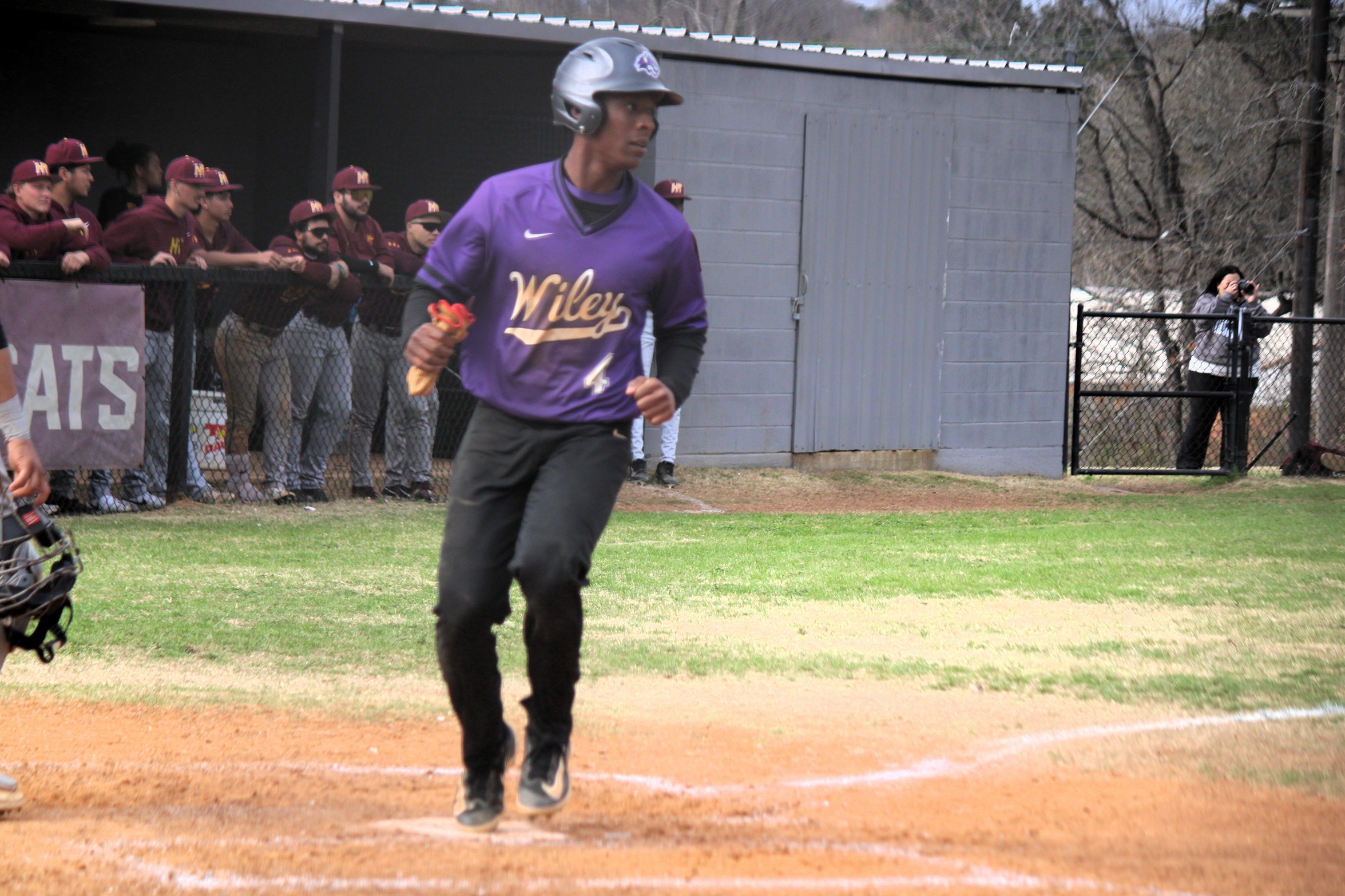 Amir Mason is among the conference leaders in stolen bases and RBI.