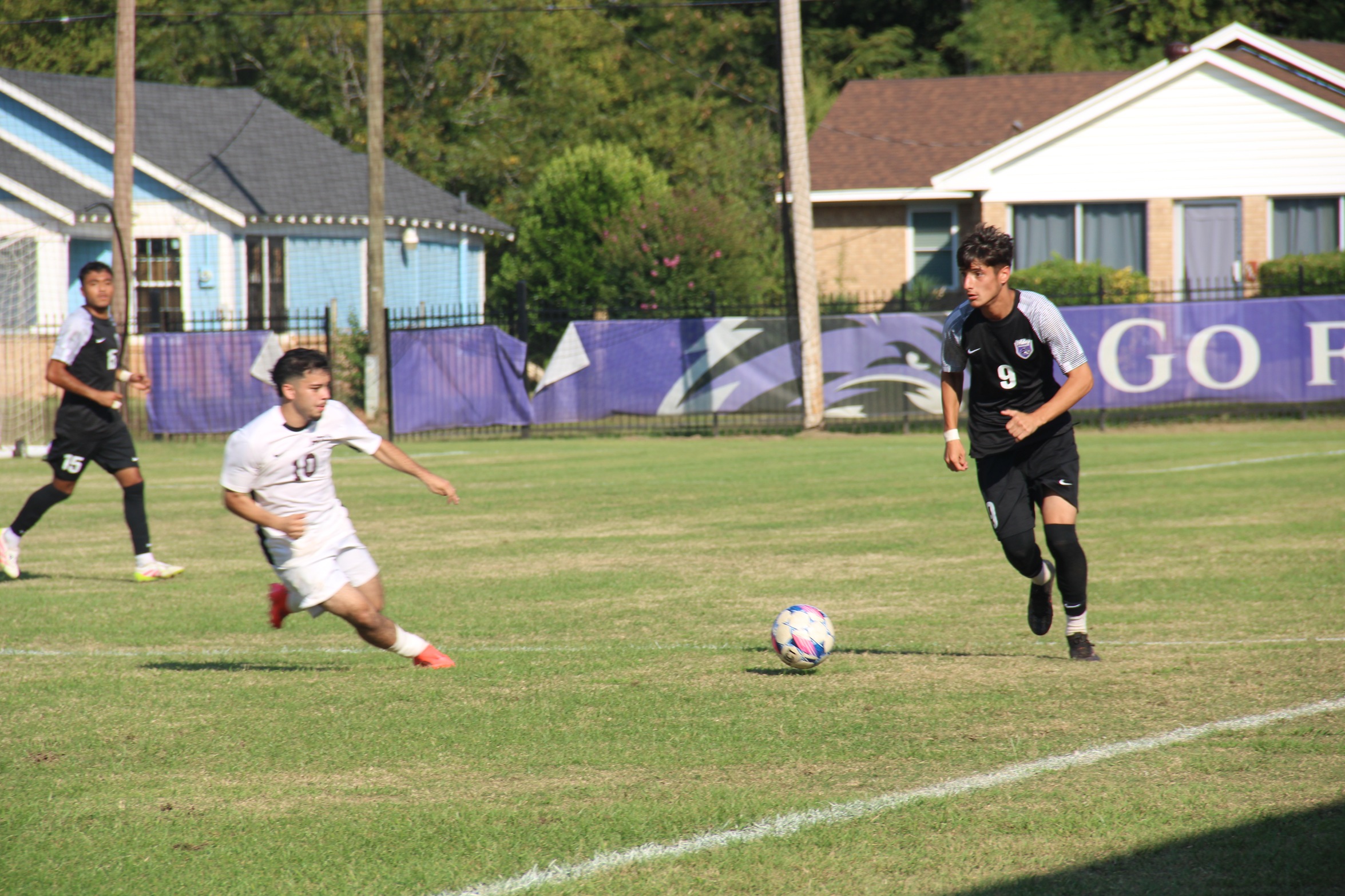 Aaron Castillo scored his second goal against Oakwood on Saturday.