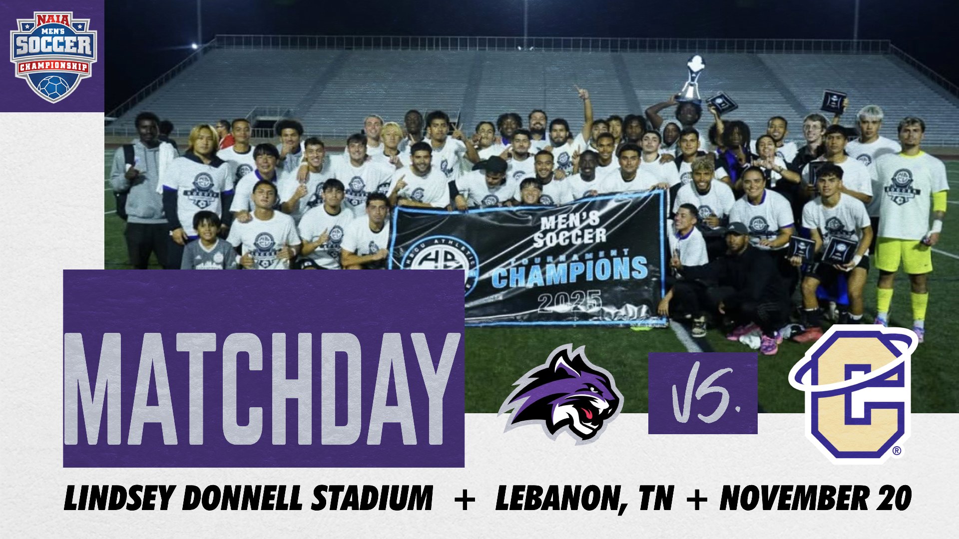 The Wildcats make their second NAIA National Championship Appearance in Program History.