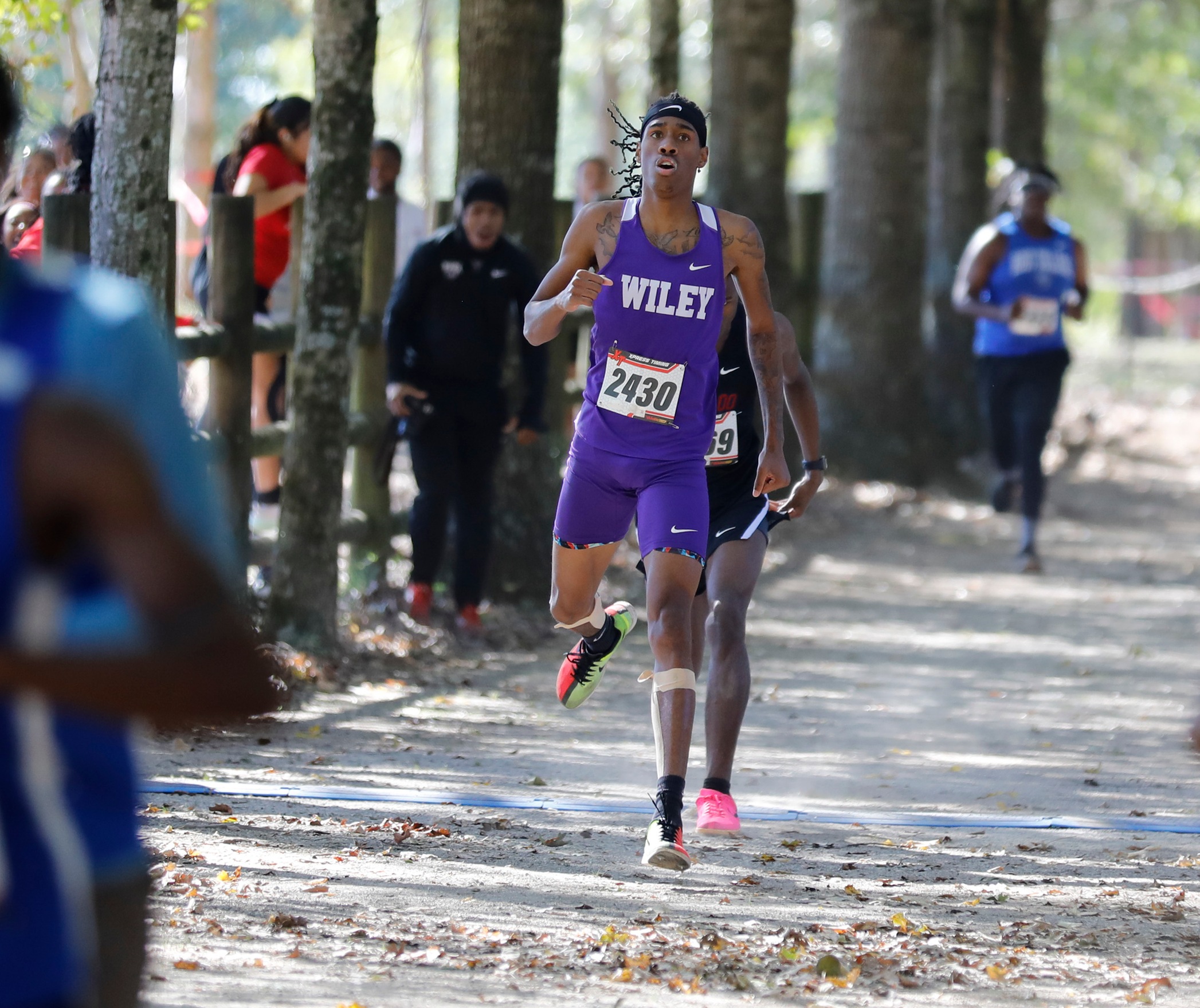 Javoun Goldsby looks to defend his individual HBCUAC title and lead Wiley to a conference championship.