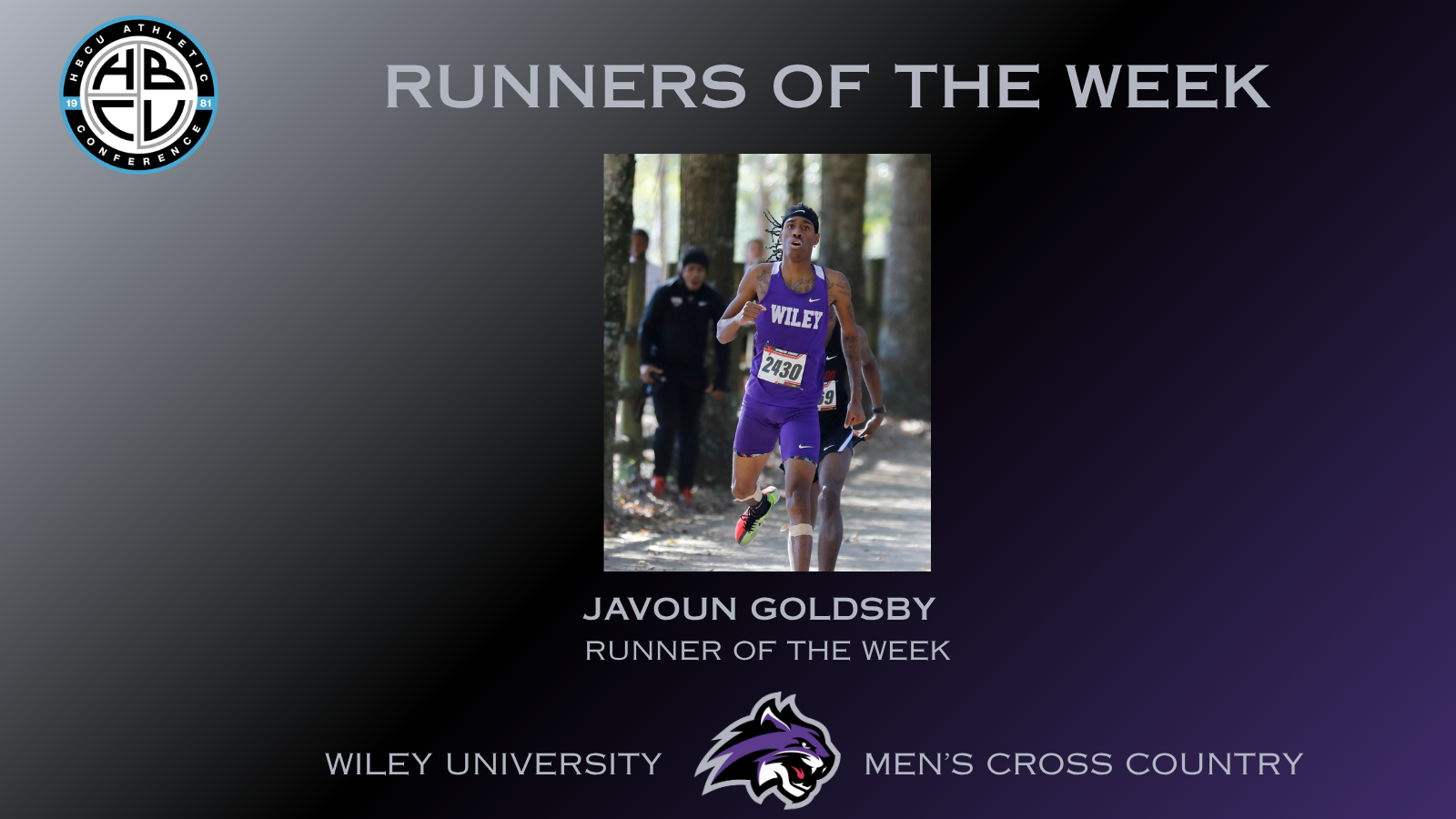 Javoun Goldsby led the Wildcats at the Belhaven Invitational on Saturday.