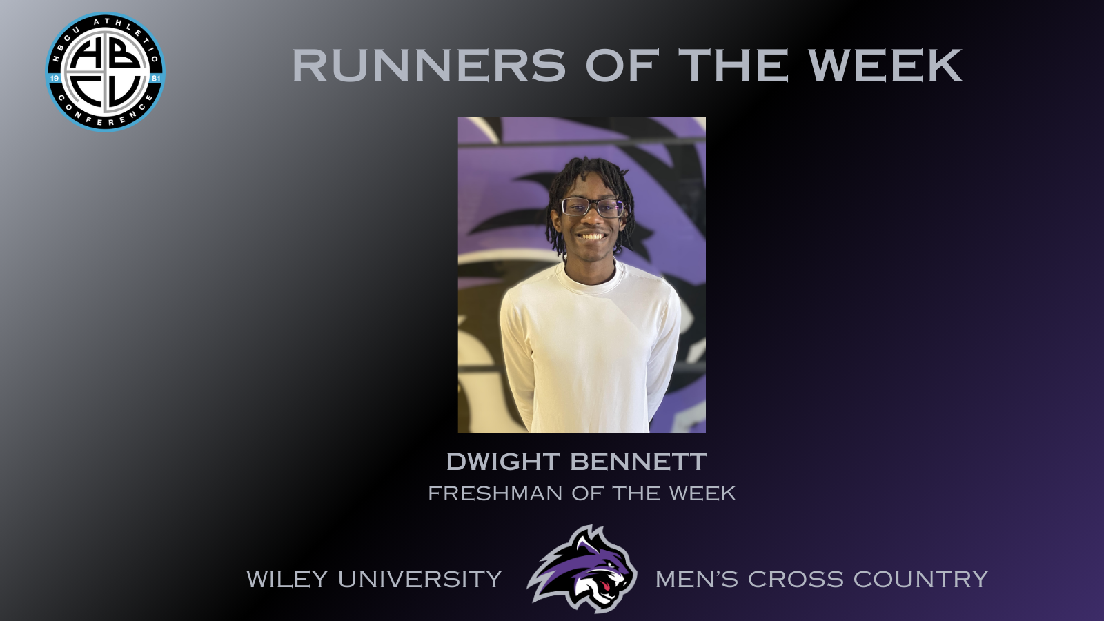 Dwight Bennett Jr. ran a personal best at the University of Louisiana-Monroe Invitational Friday.