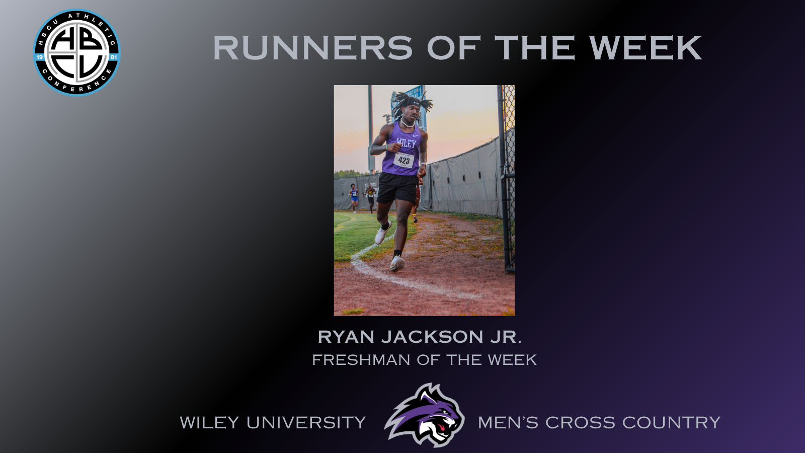 Ryan Jackson ran a personal best at The Hill Cross Country Classic.
