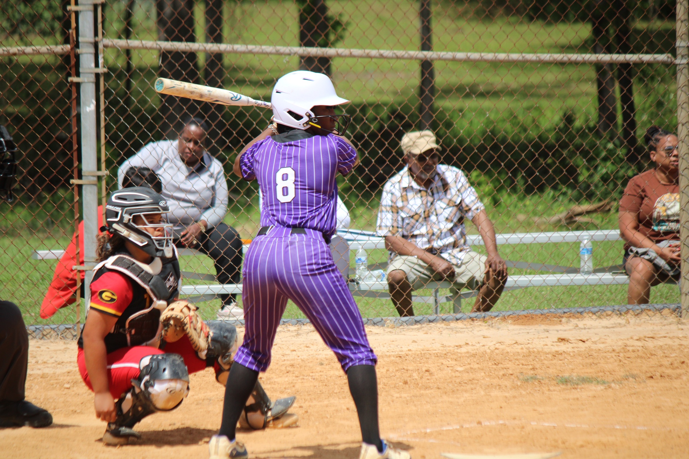 Te'ra Garrett recorded four hits and scored two runs.