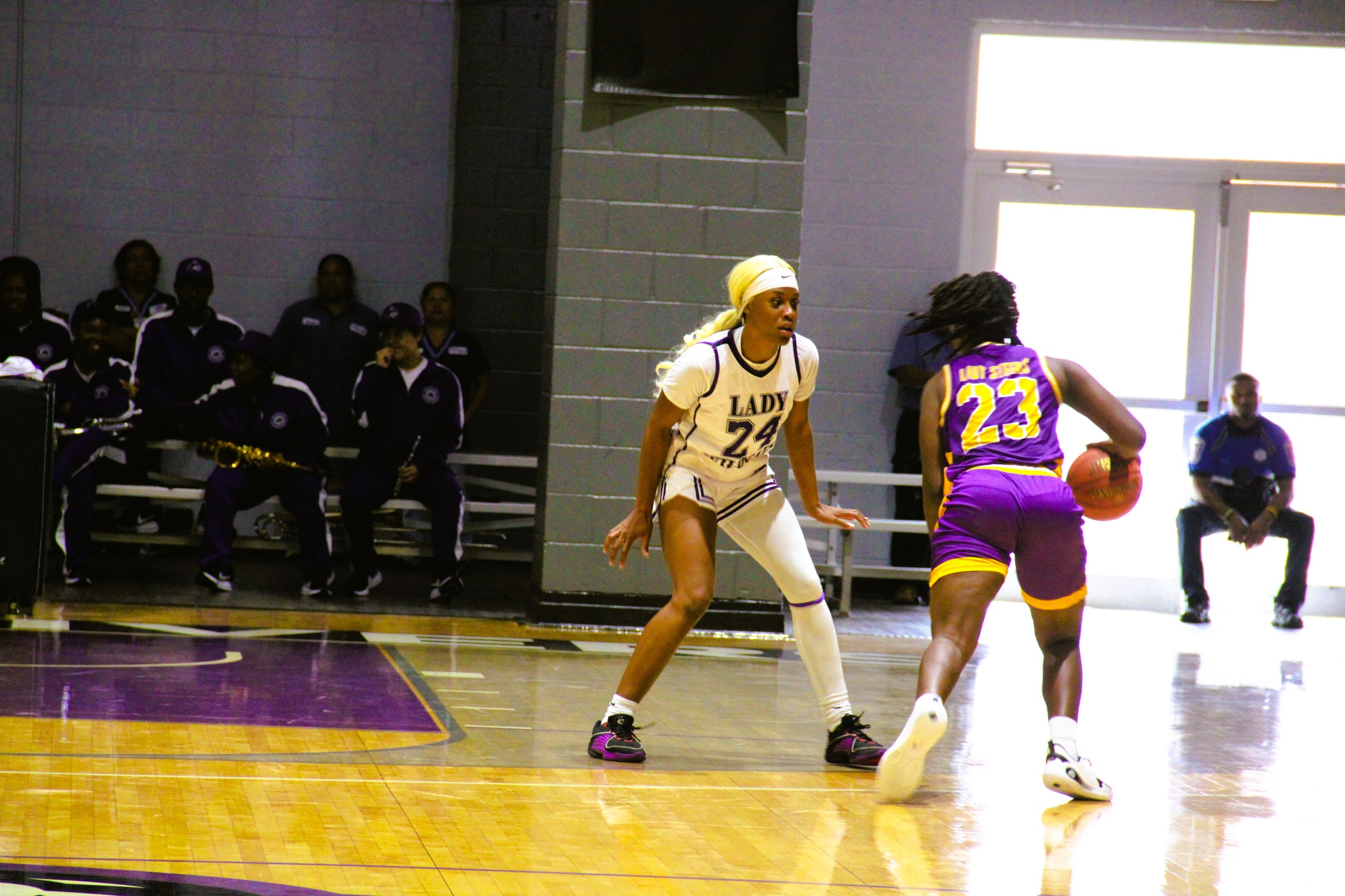 Jessica Nerestant recorded her first double-double of the season.