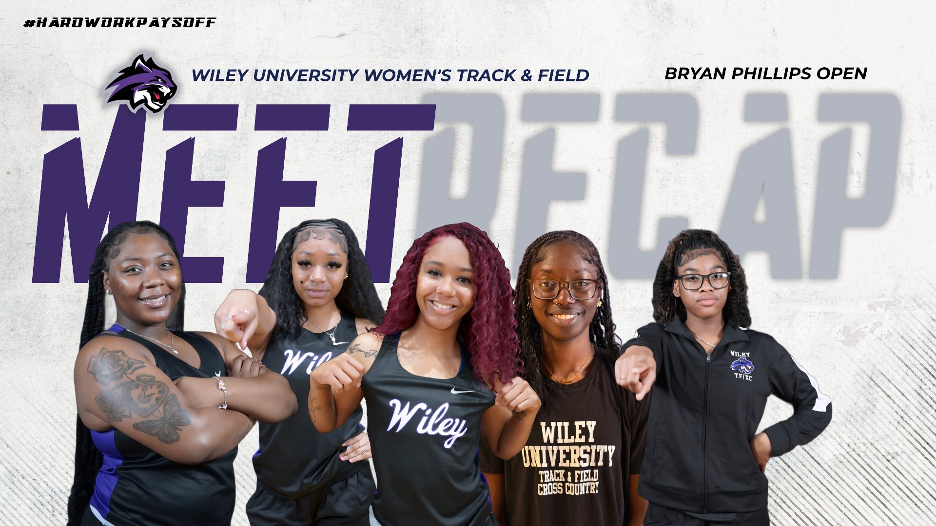 Several Lady Wildcats recorded personal bests.