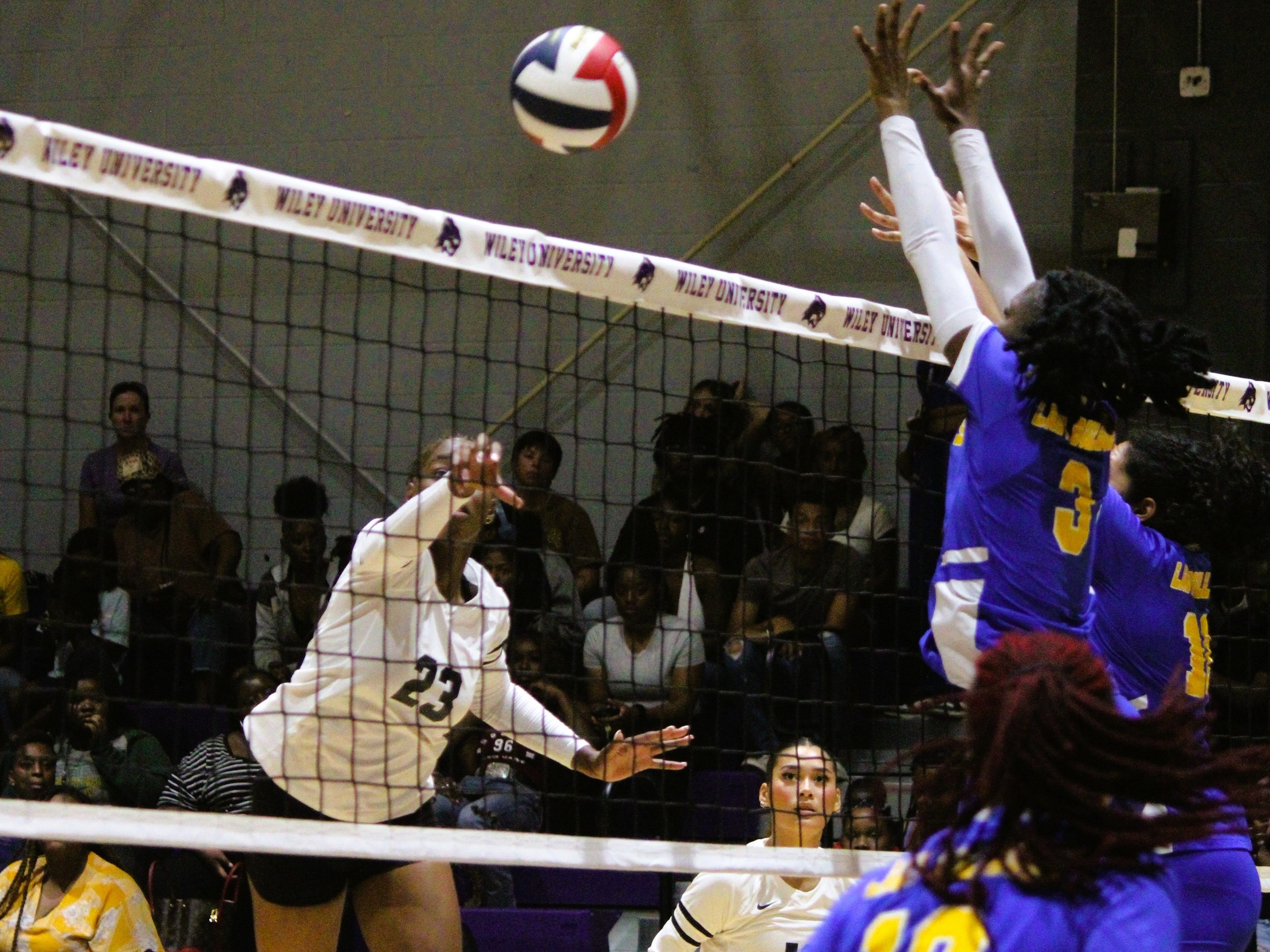 Jae Jemmott recorded 23 kills in Friday's match against Southern University at New Orleans.