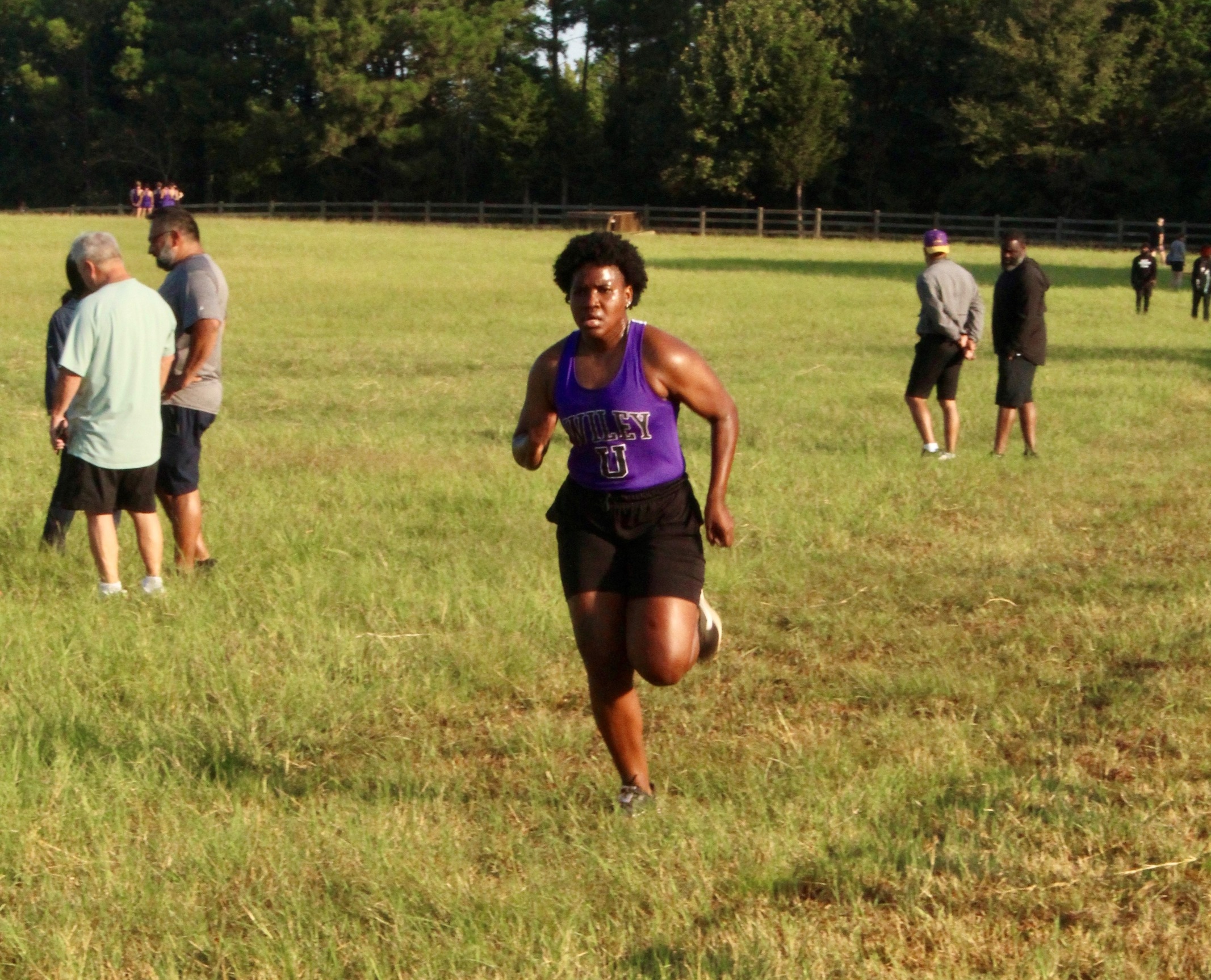 The Lady Wildcats ran in their second meet.