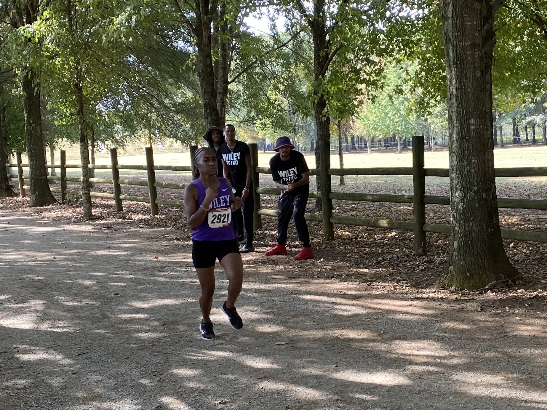Samarea Womack finished in the top 10 at the 2025 HBCUAC Championship.